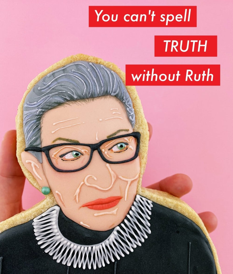 RBG Cookie Art Postcard - Limited Edition